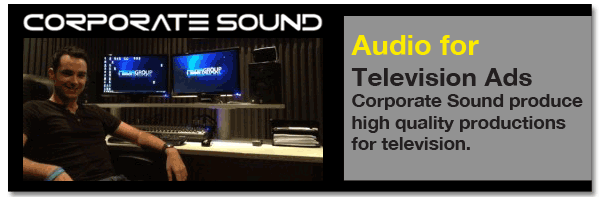 Audio productions for TV Commercials